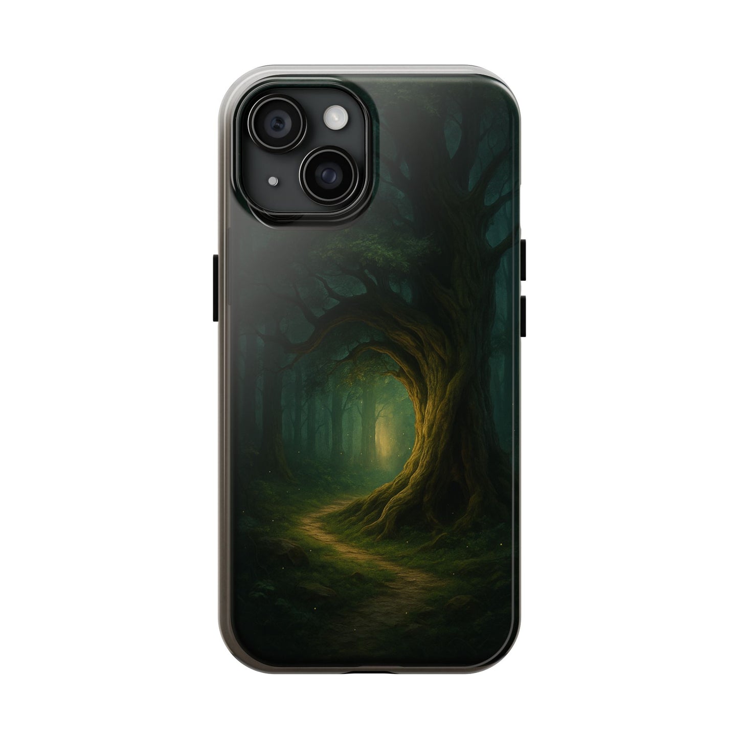 Enchanted Forest Tough Phone Cases, Unique Phone Cover, Nature Lover Gift, Durable Phone Case, Forest Art Protection